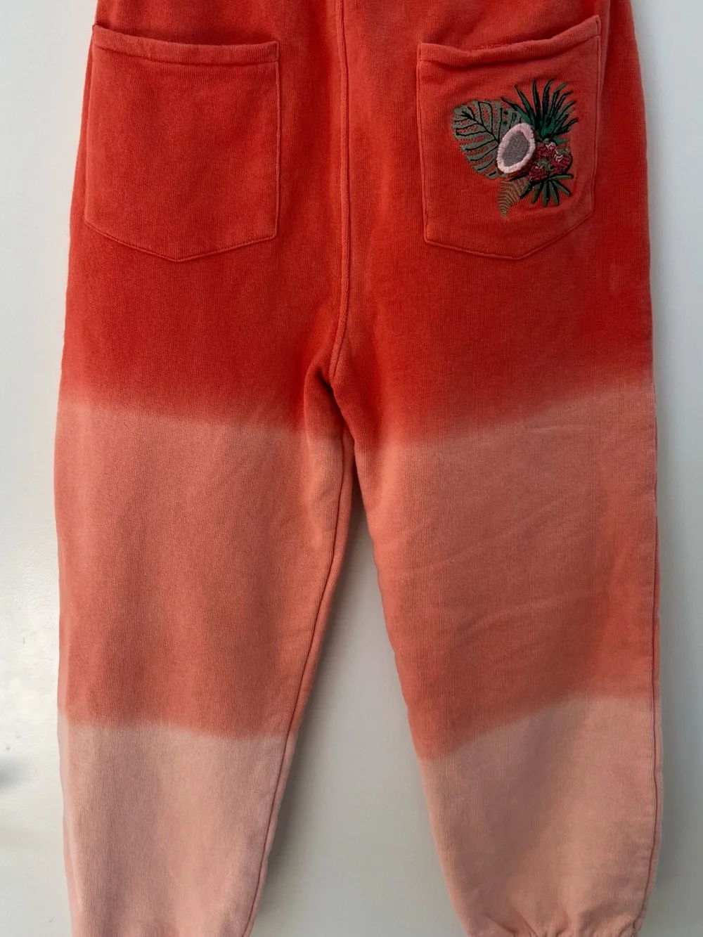 Munster Ombre Red to Coral Kids Jogger Pants